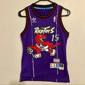 Adidas NBA purple Vince Carter Raptors Jersey